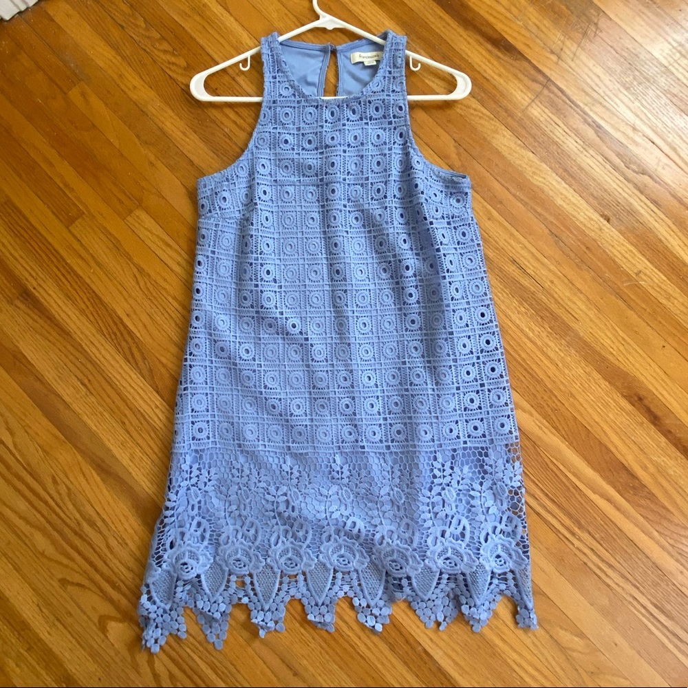 Pastel lavender summer dress